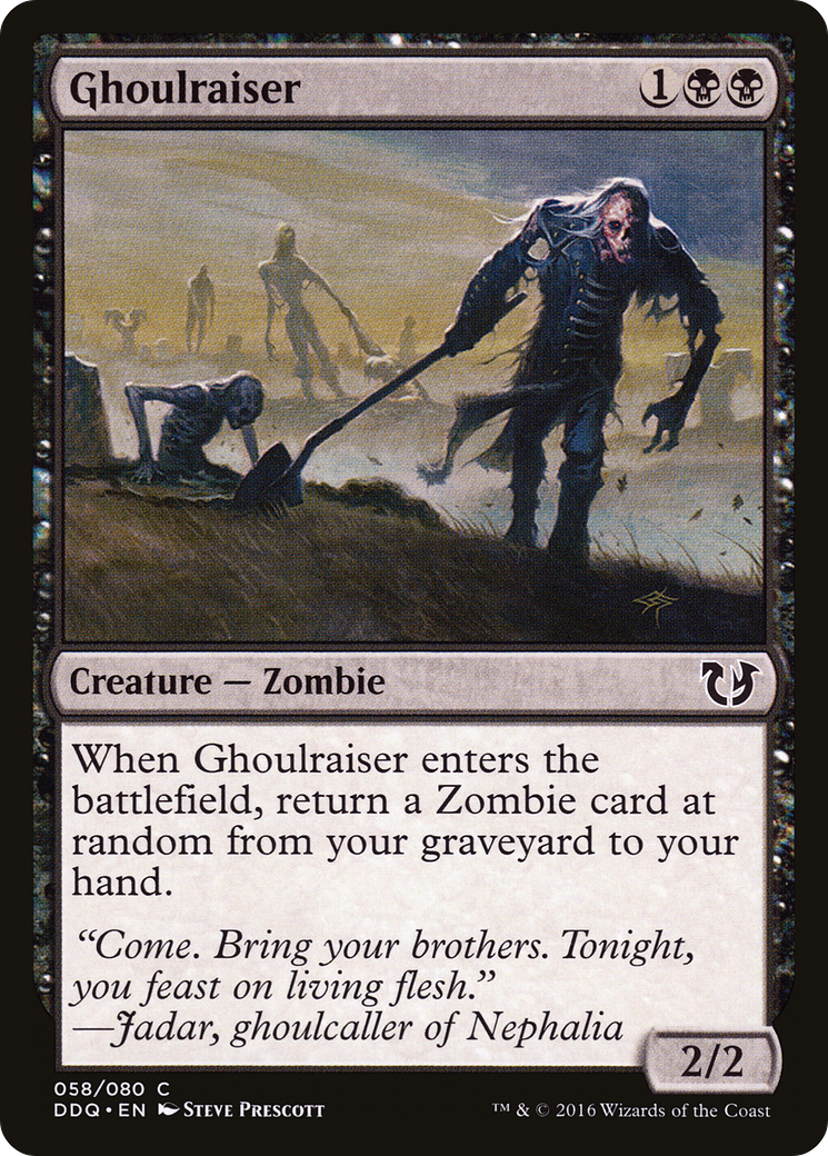 Image of Ghoulraiser [Duel Decks: Blessed vs. Cursed]