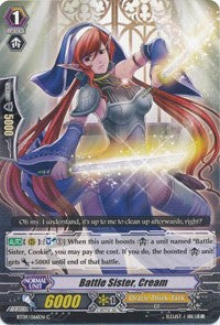 Image of Battle Sister, Cream (BT09/066EN) [Clash of Knights & Dragons]