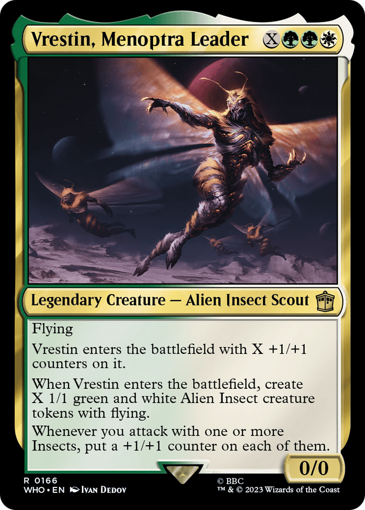 Image of Vrestin, Menoptra Leader [Doctor Who]