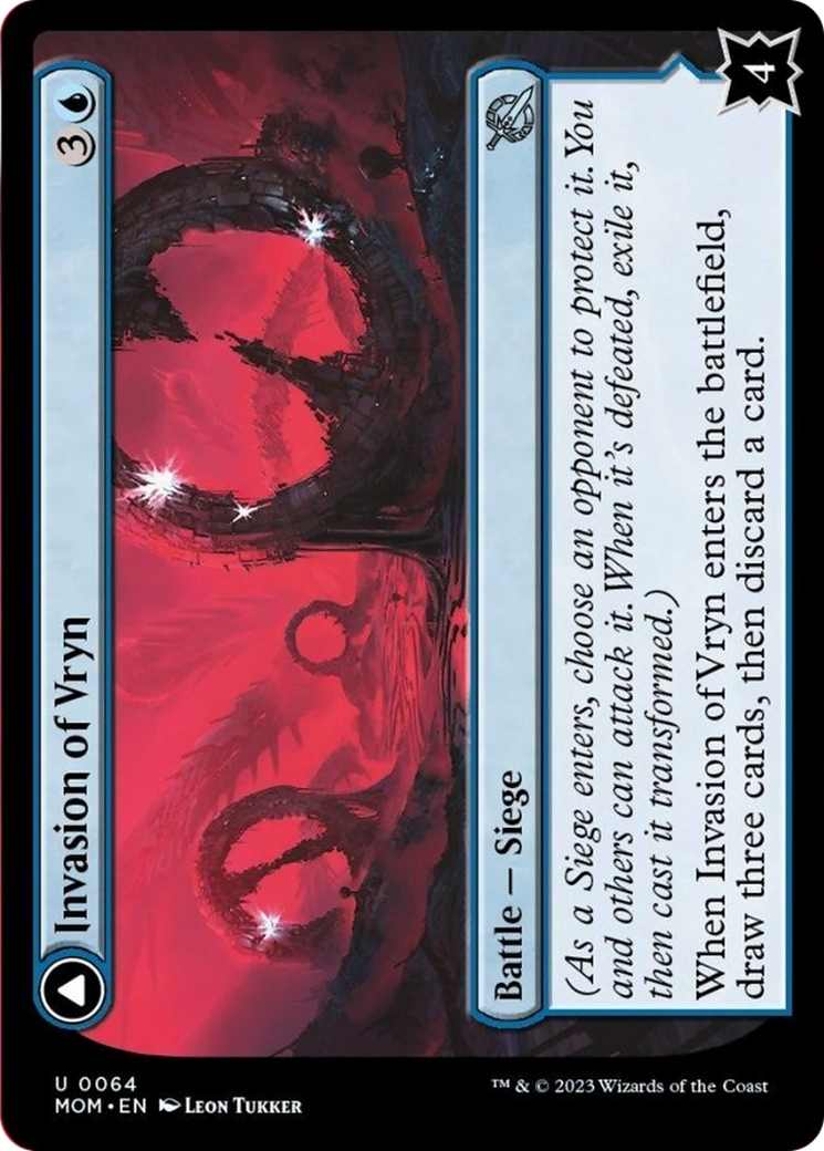 Image of Invasion of Vryn // Overloaded Mage-Ring [March of the Machine]