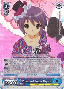 Image of Primp and Proper Nagato (SY/W08-E077R RRR) [The Melancholy of Haruhi Suzumiya]