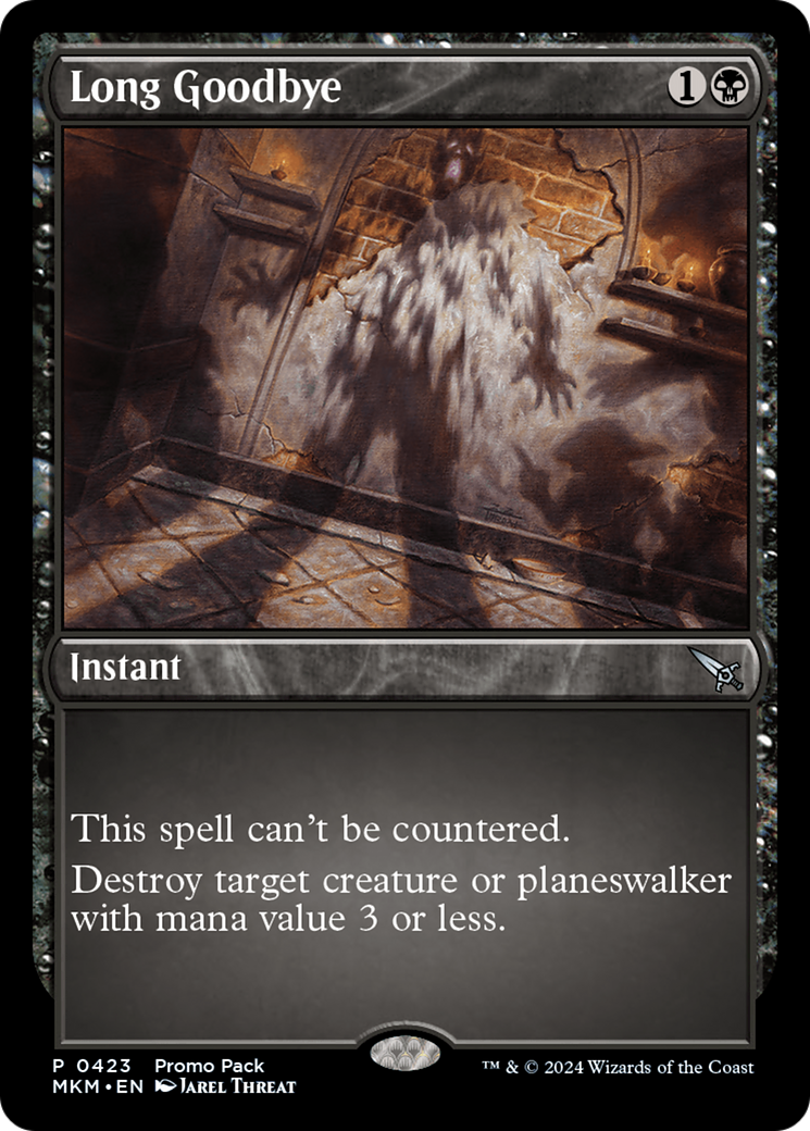 Image of Long Goodbye (Promo Pack) [Murders at Karlov Manor Promos]
