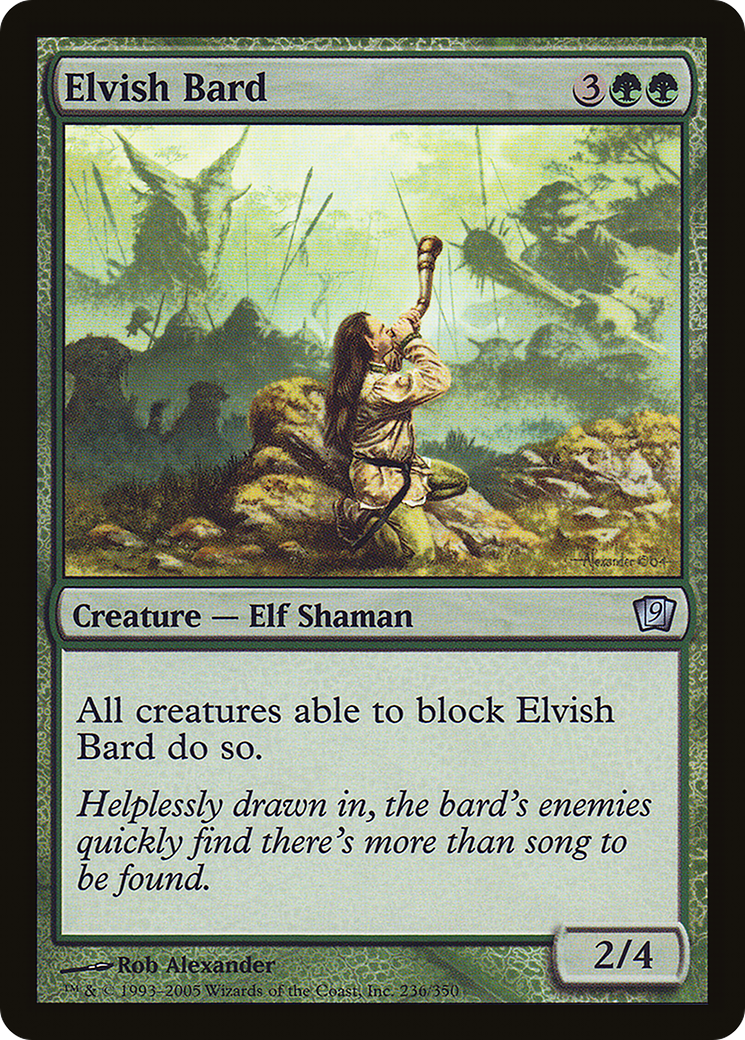 Image of Elvish Bard [Ninth Edition]