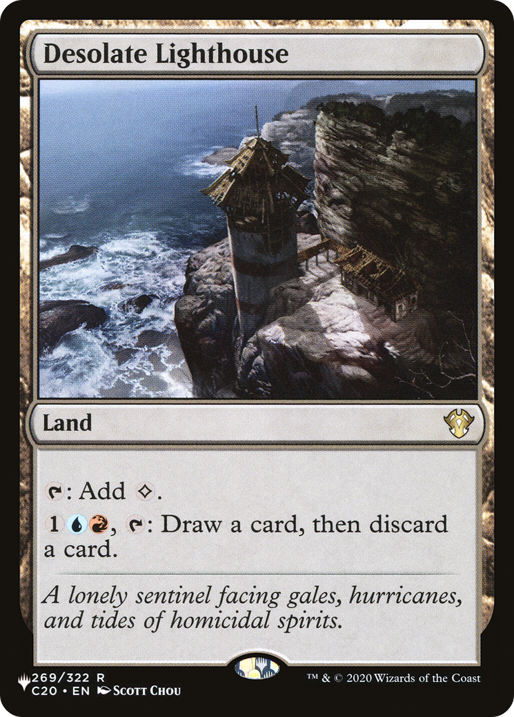 Image of Desolate Lighthouse [Secret Lair: Heads I Win, Tails You Lose]