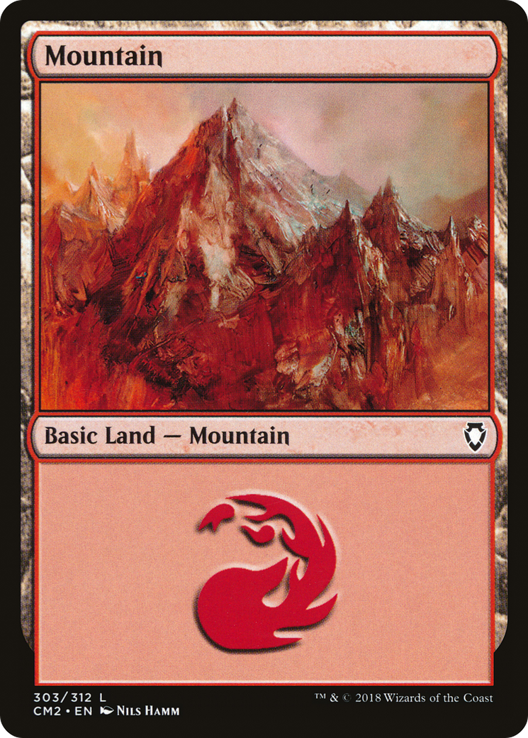 Image of Mountain (303) [Commander Anthology Volume II]