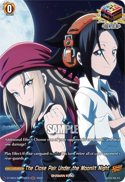 Image of The Close Pair Under the Moonlit Night (D-TB03/SKR169EN) [Shaman King]