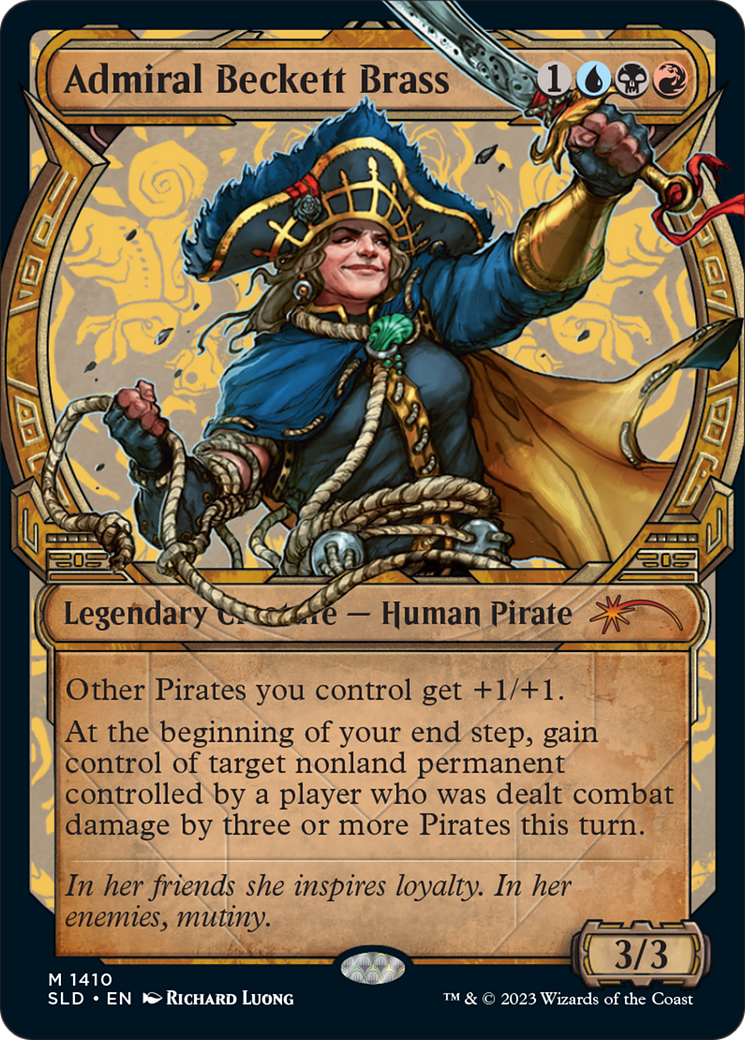 Image of Admiral Beckett Brass [Secret Lair Drop Series]