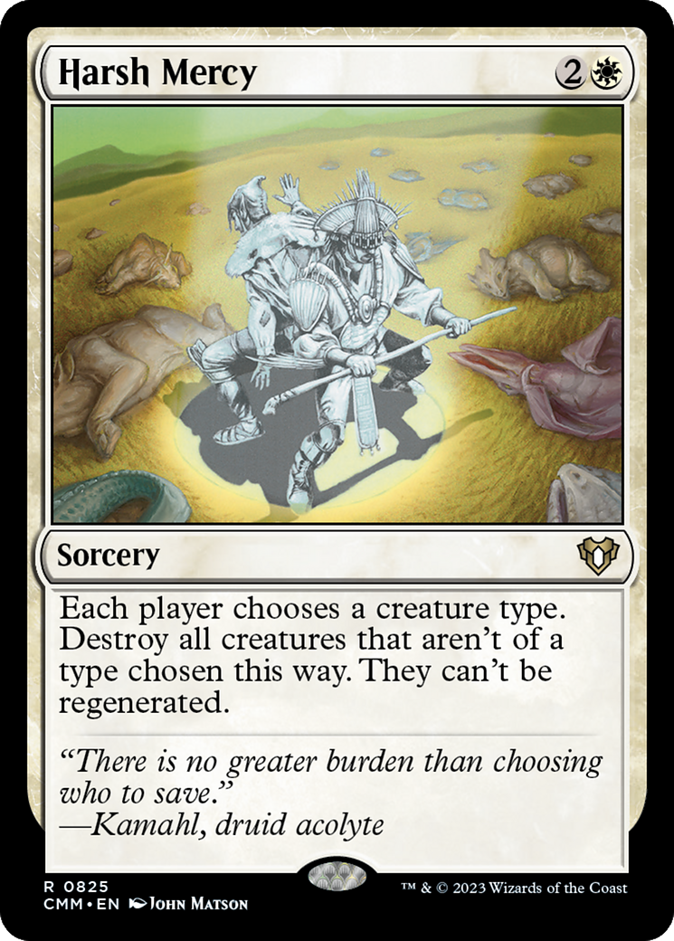 Image of Harsh Mercy [Commander Masters]