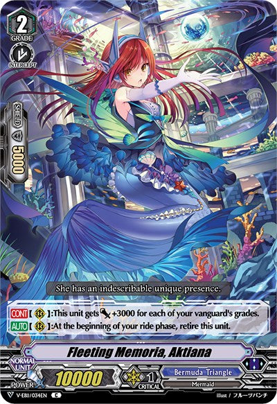 Image of Fleeting Memoria, Aktiana (V-EB11/034EN) [Crystal Melody]