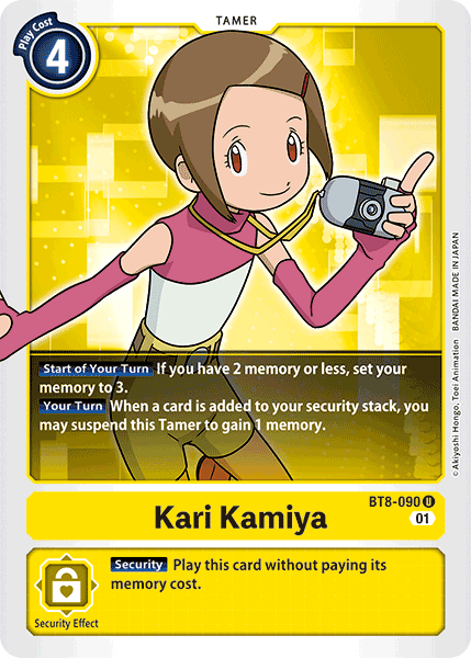 Image of Kari Kamiya [BT8-090] [New Awakening]
