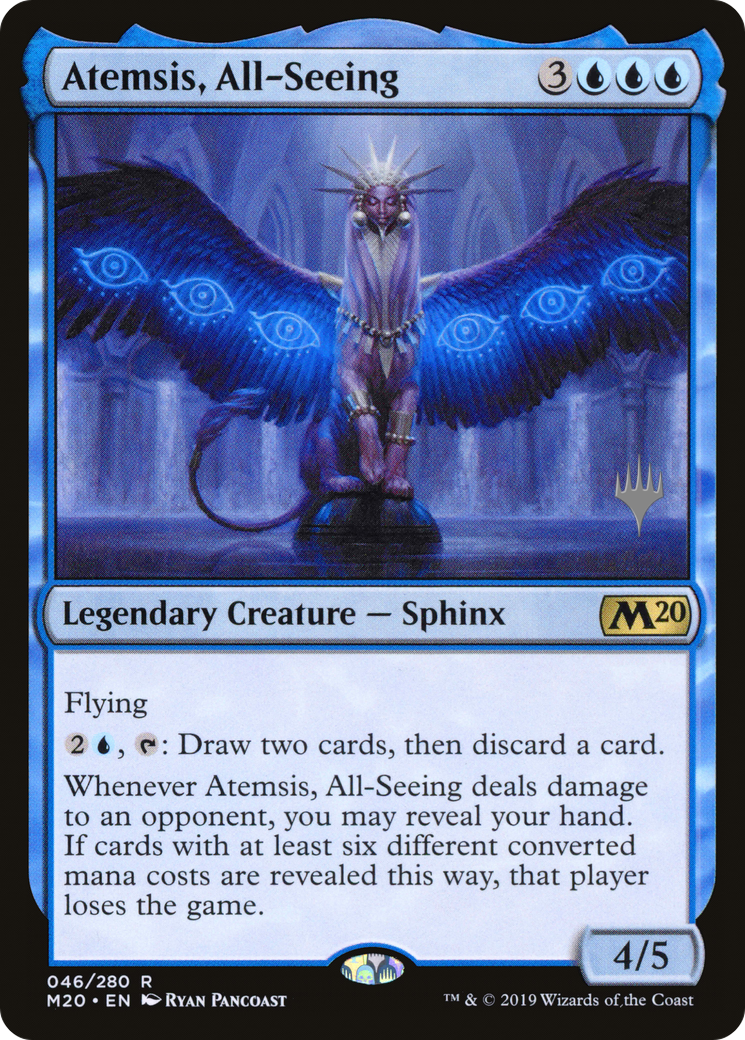 Image of Atemsis, All-Seeing (Promo Pack) [Core Set 2020 Promos]