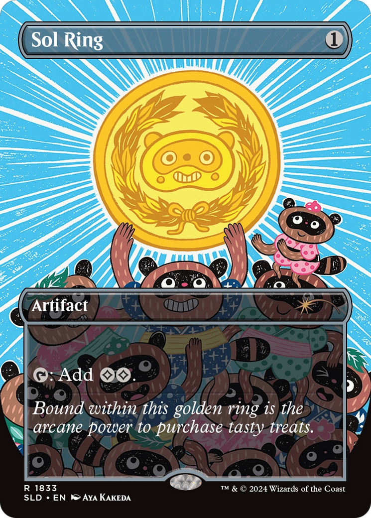 Image of Sol Ring (1833) (Rainbow Foil) [Secret Lair Drop Series]