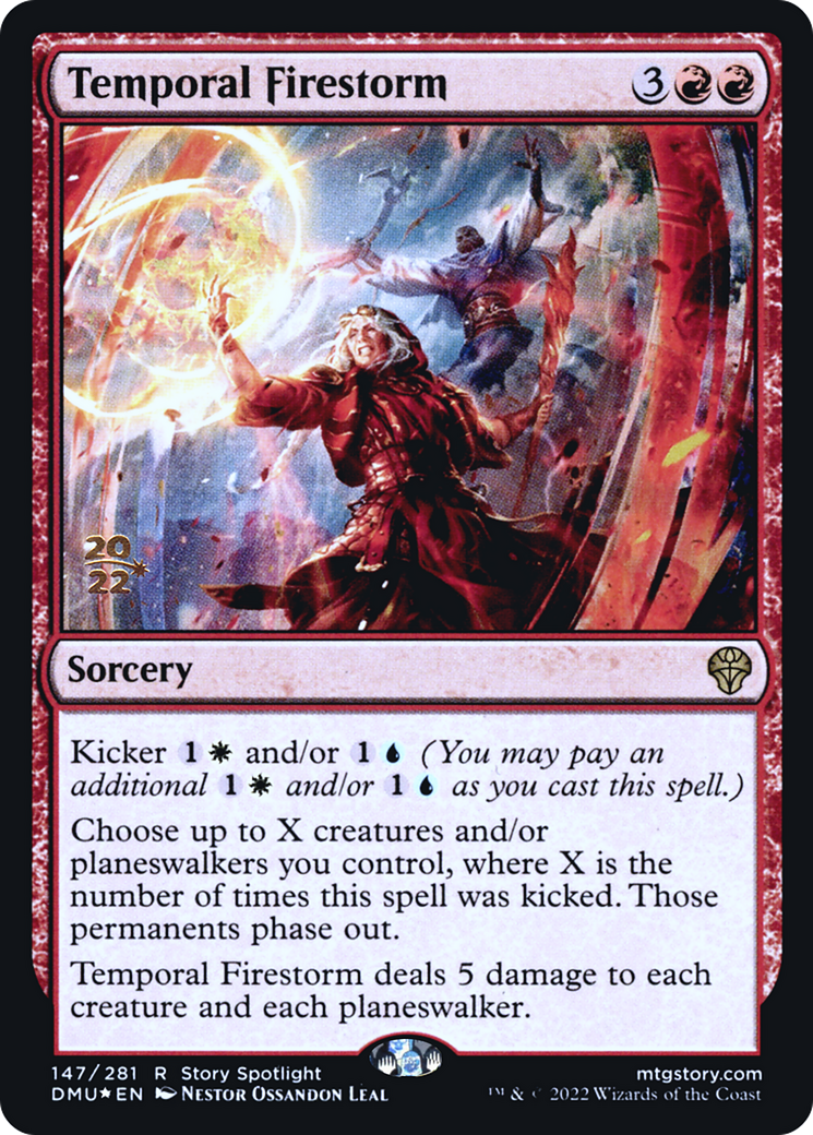 Image of Temporal Firestorm [Dominaria United Prerelease Promos]