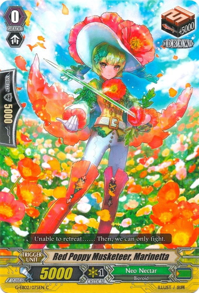 Image of Red Poppy Musketeer, Marinetta (G-EB02/075EN) [The AWAKENING ZOO]