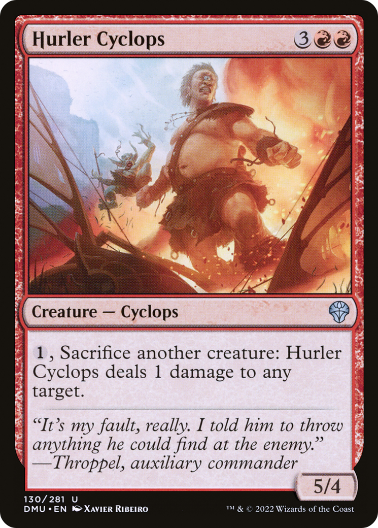 Image of Hurler Cyclops [Dominaria United]