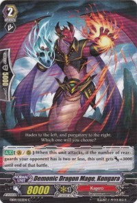 Demonic Dragon Mage, Kongara (EB09/022EN) [Divine Dragon Progression]