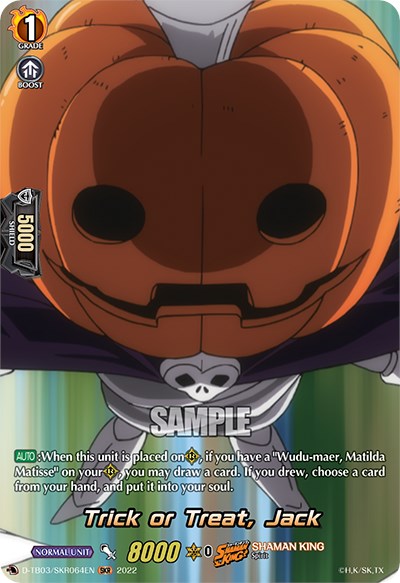 Image of Trick or Treat, Jack (D-TB03/SKR064EN) [Shaman King]