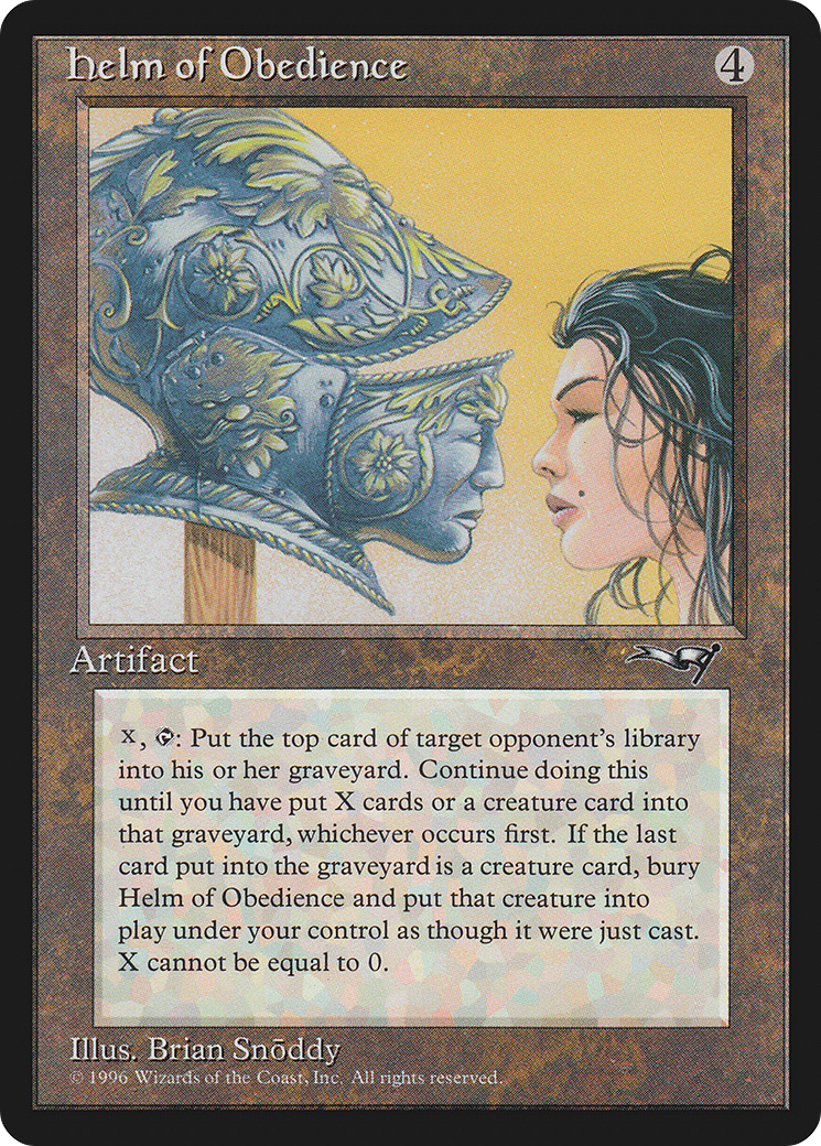 Image of Helm of Obedience [Alliances]