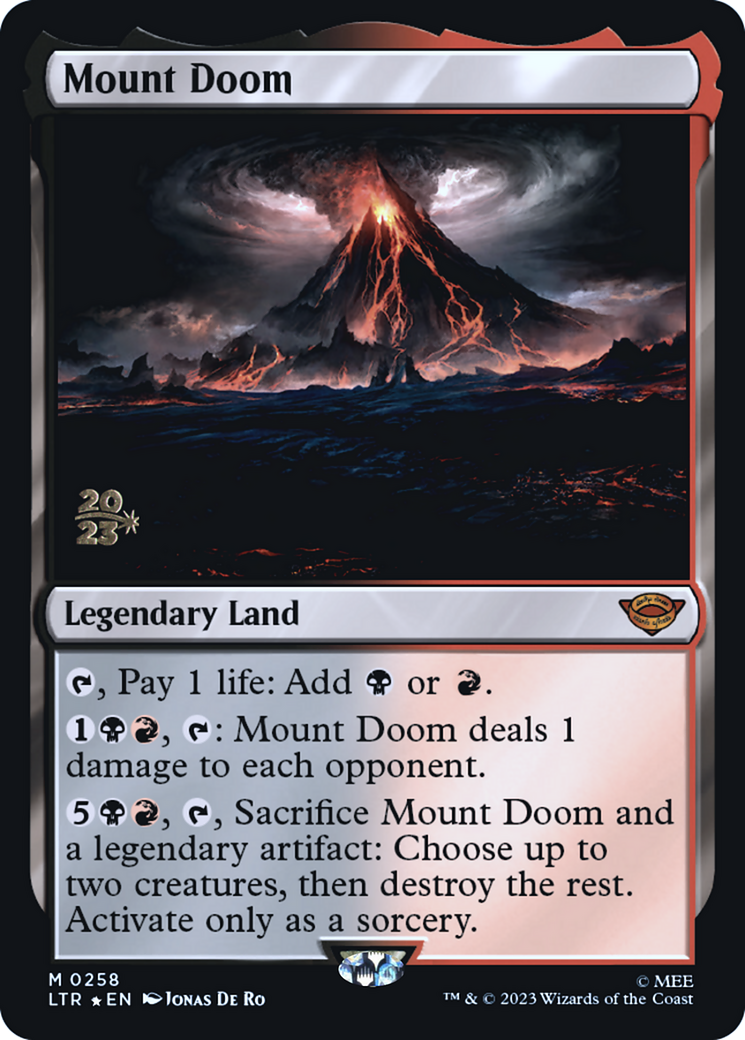 Image of Mount Doom [The Lord of the Rings: Tales of Middle-Earth Prerelease Promos]
