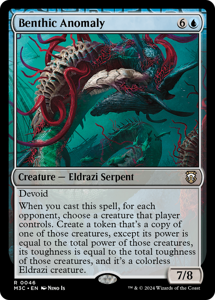 Image of Benthic Anomaly (Ripple Foil) [Modern Horizons 3 Commander]