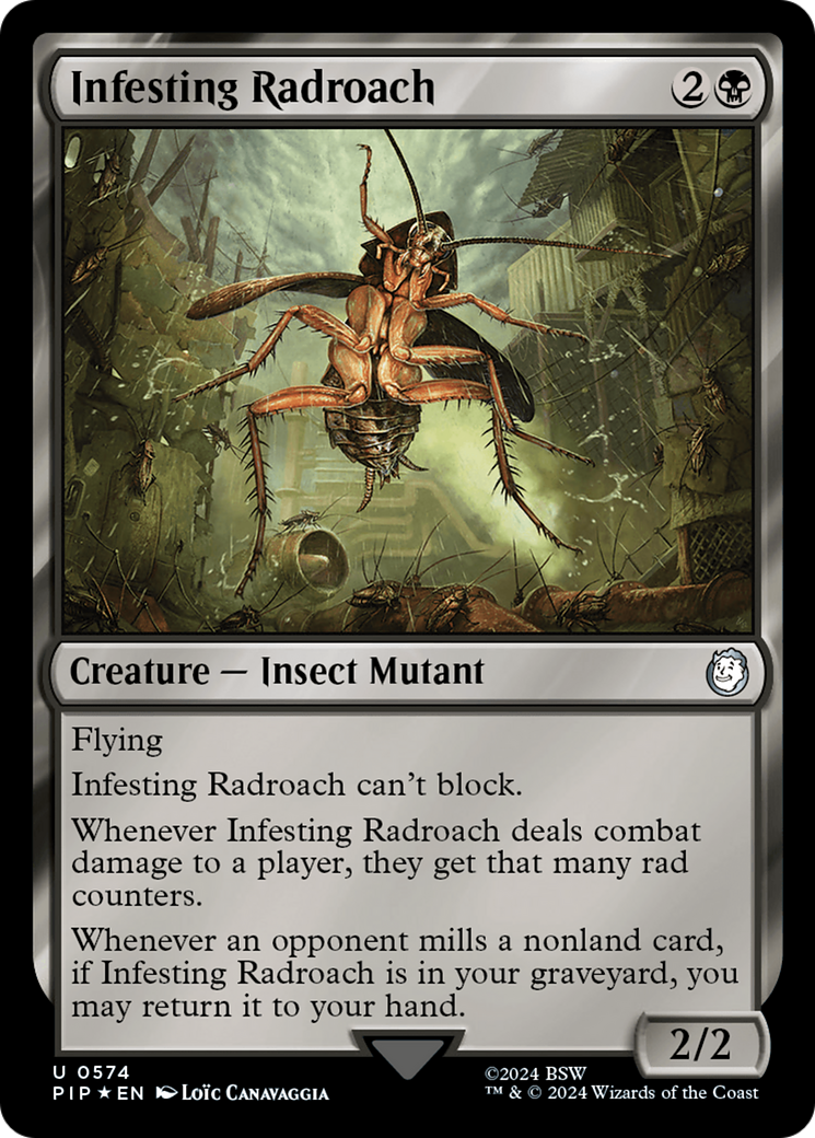 Image of Infesting Radroach (Surge Foil) [Fallout]