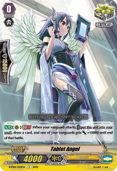 Image of Tablet Angel (D-PS01/059EN) [P Clan Collection 2022]