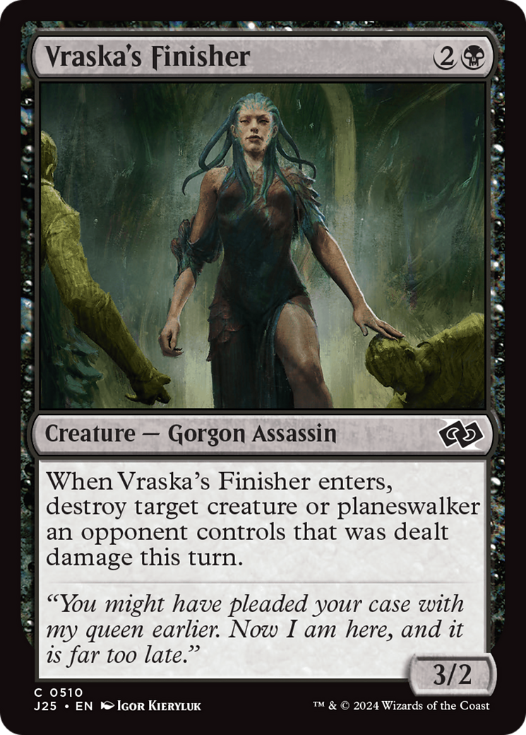 Image of Vraska's Finisher [Foundations Jumpstart]