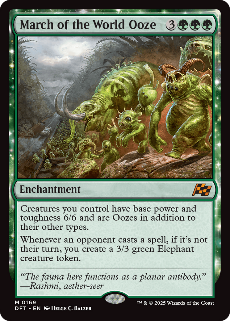 Image of March of the World Ooze [Aetherdrift]