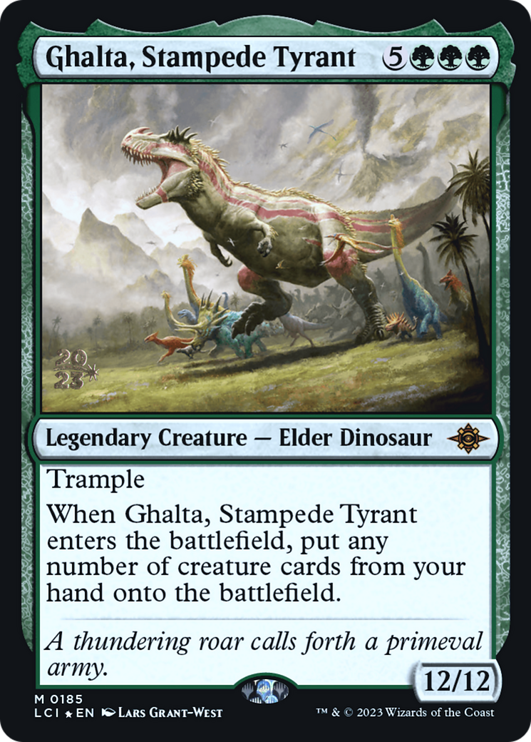 Image of Ghalta, Stampede Tyrant [The Lost Caverns of Ixalan Prerelease Cards]