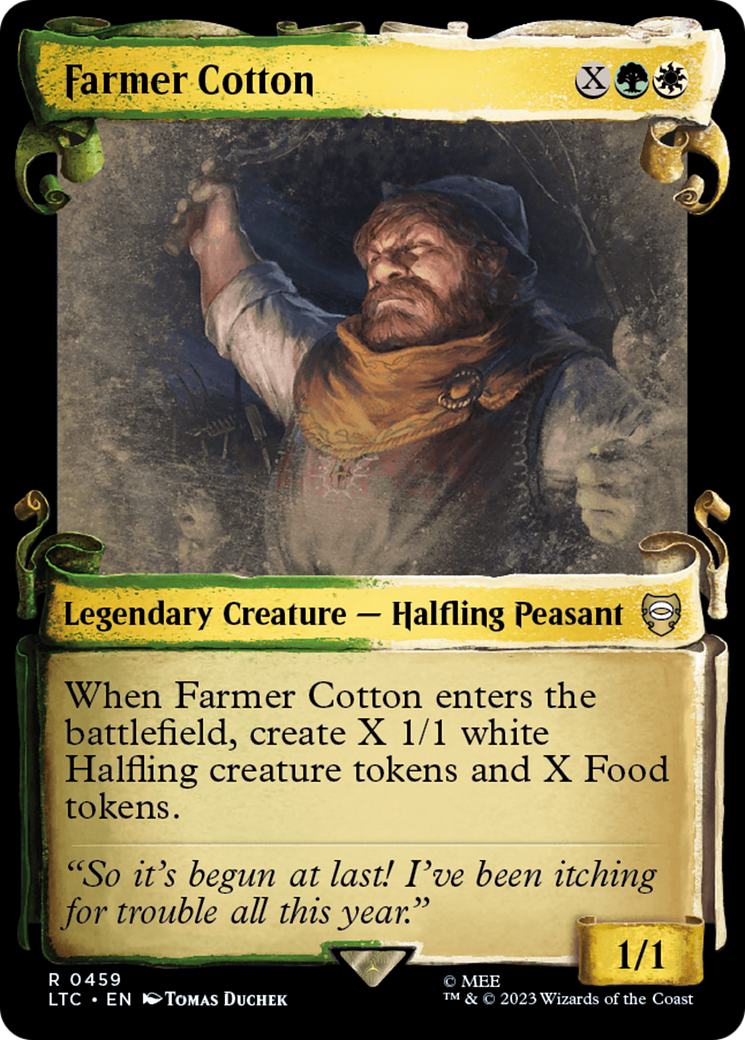 Image of Farmer Cotton [The Lord of the Rings: Tales of Middle-Earth Commander Showcase Scrolls]