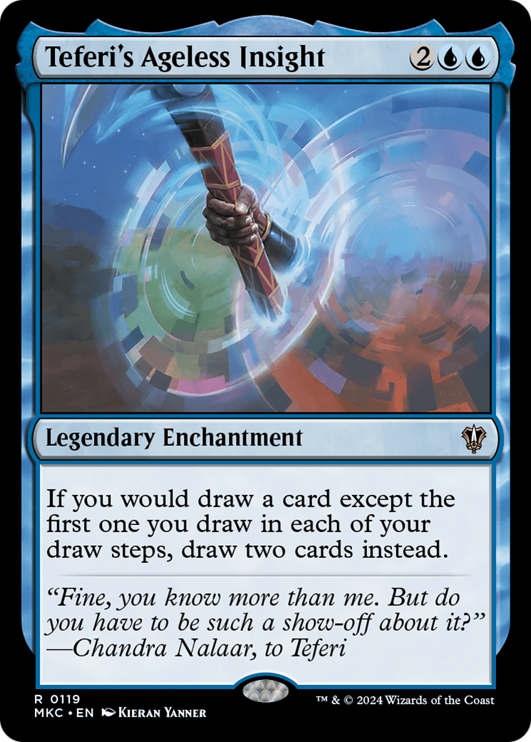 Image of Teferi's Ageless Insight [Murders at Karlov Manor Commander]