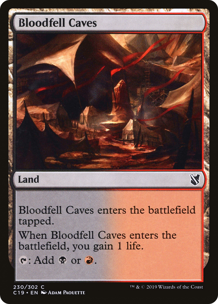 Image of Bloodfell Caves [Commander 2019]