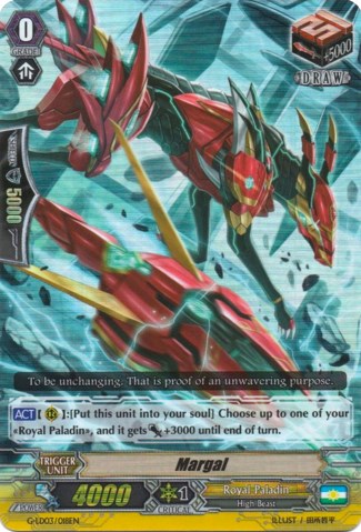 Image of Margal (RRR) (G-LD03/018EN) [G-Legend Deck Vol.3: The Blaster]