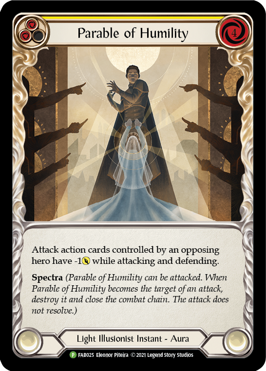 Image of Parable of Humility [FAB025] (Promo)  Cold Foil