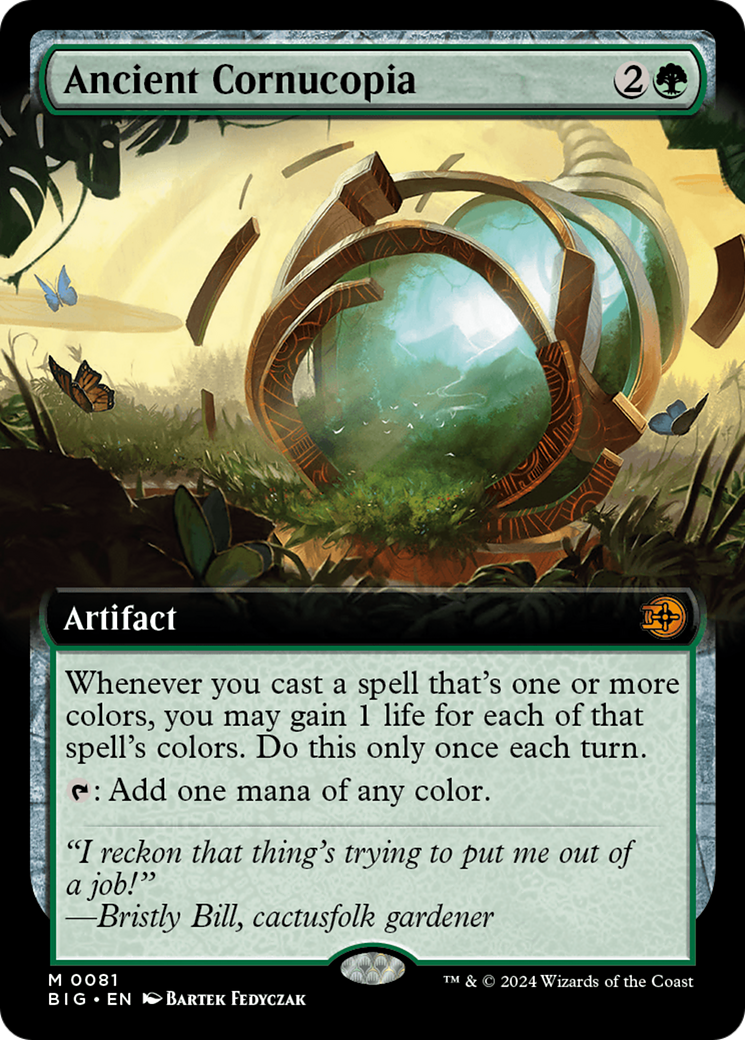 Image of Ancient Cornucopia (Extended Art) [Outlaws of Thunder Junction: The Big Score]