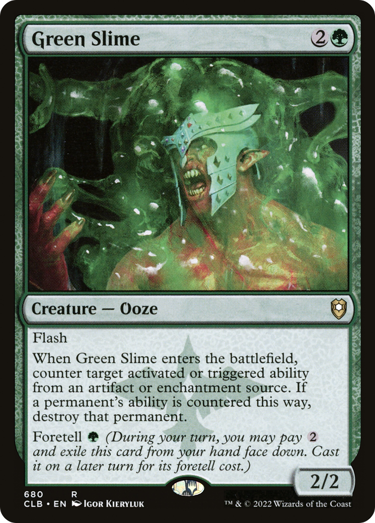 Image of Green Slime [Commander Legends: Battle for Baldur's Gate]