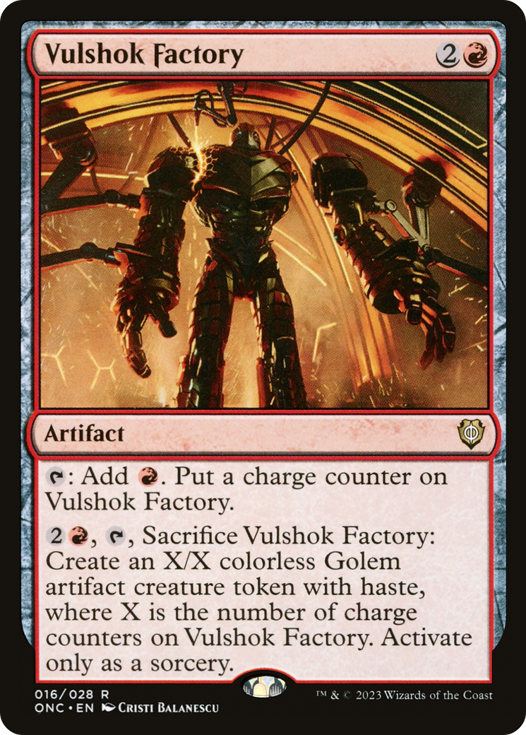 Image of Vulshok Factory [Phyrexia: All Will Be One Commander]