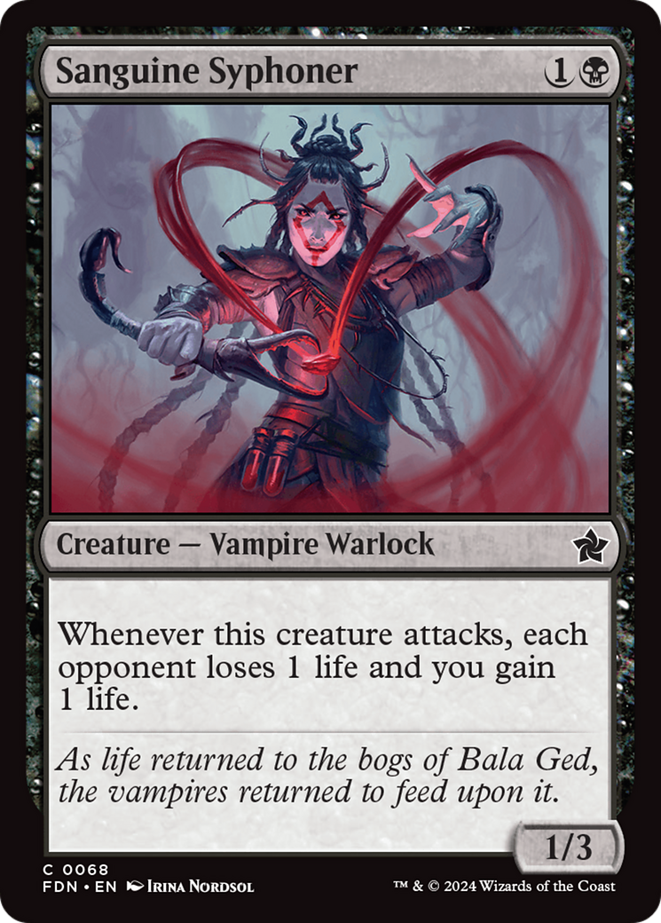 Image of Sanguine Syphoner [Foundations]