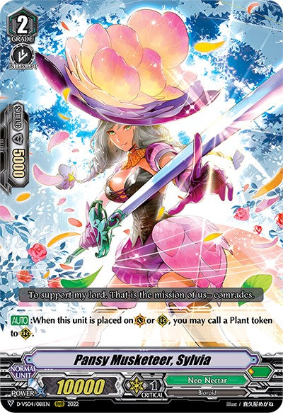 Image of Pansy Musketeer, Sylvia (D-VS04/081EN) [V Clan Collection Vol.4]