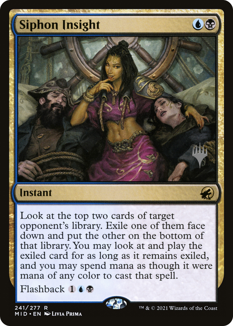 Image of Siphon Insight (Promo Pack) [Innistrad: Midnight Hunt Promos]
