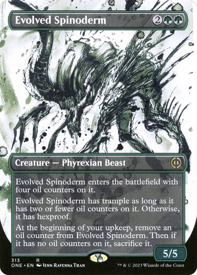 Image of Evolved Spinoderm (Borderless Ichor) [Phyrexia: All Will Be One]