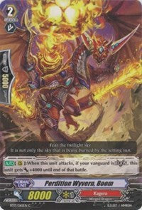 Image of Perdition Wyvern, Boom (BT17/065EN) [Blazing Perdition ver.E]