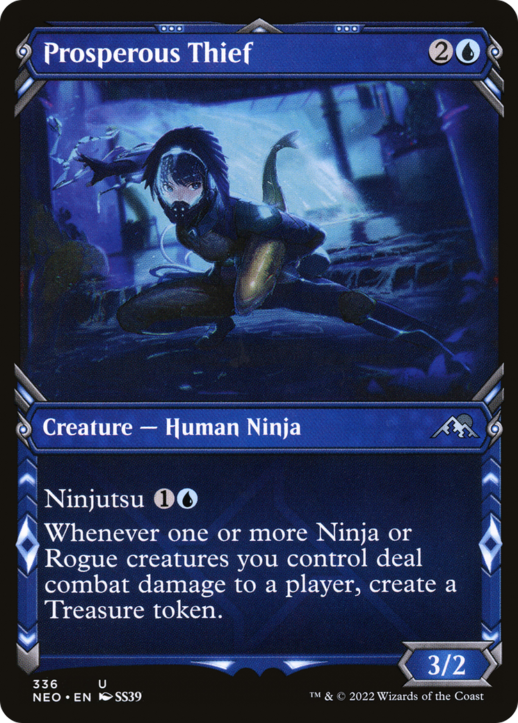 Image of Prosperous Thief (Showcase Ninja) [Kamigawa: Neon Dynasty]