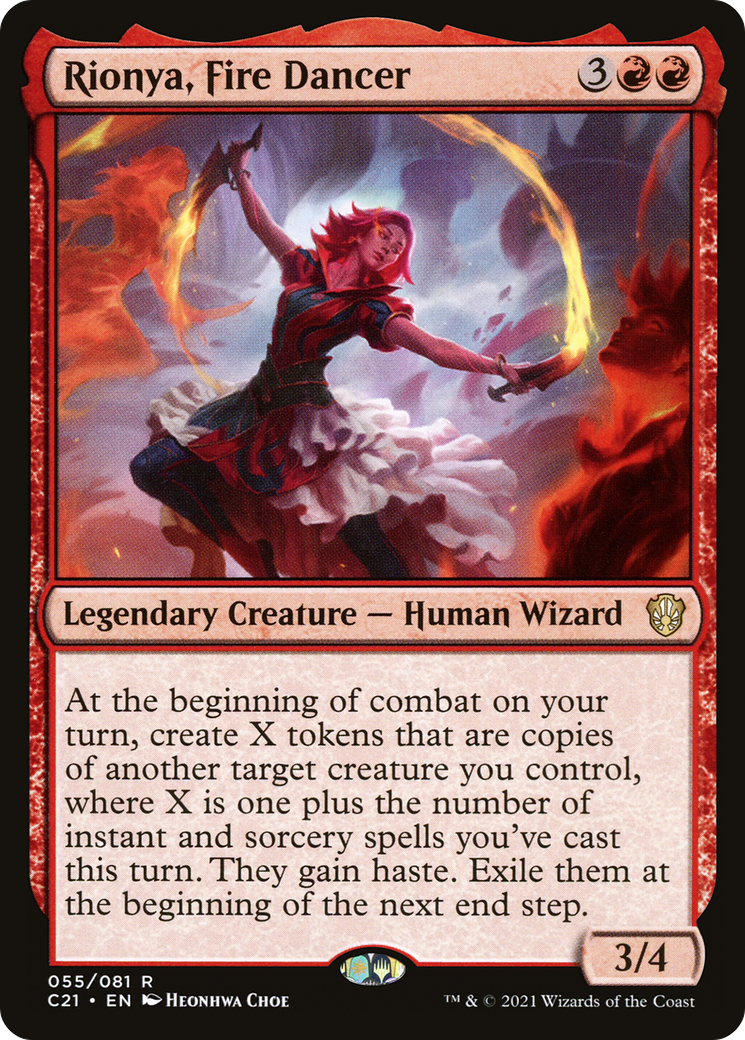Image of Rionya, Fire Dancer [Commander 2021]