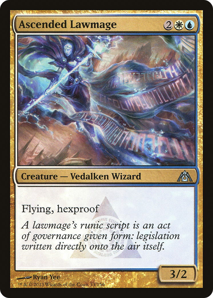 Image of Ascended Lawmage [Dragon's Maze]
