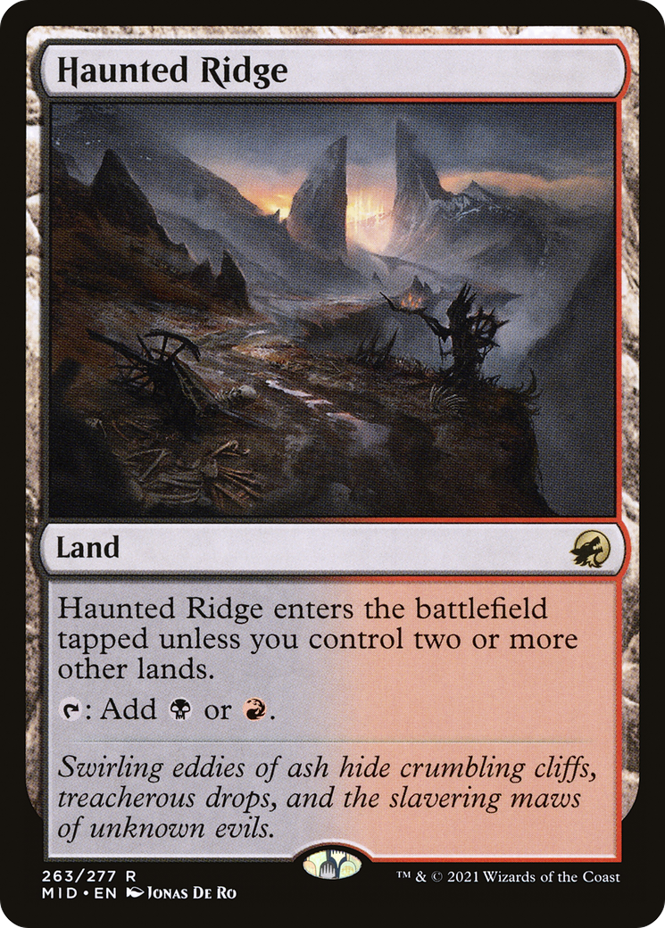 Image of Haunted Ridge [Innistrad: Midnight Hunt]