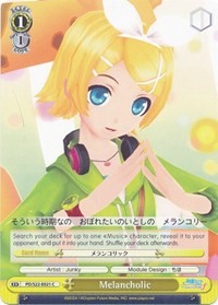 Image of Melancholic (PD/S22-E021 C) [Hatsune Miku -Project DIVA- f]