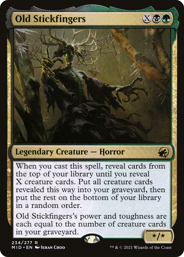 Image of Old Stickfingers [Innistrad: Midnight Hunt]
