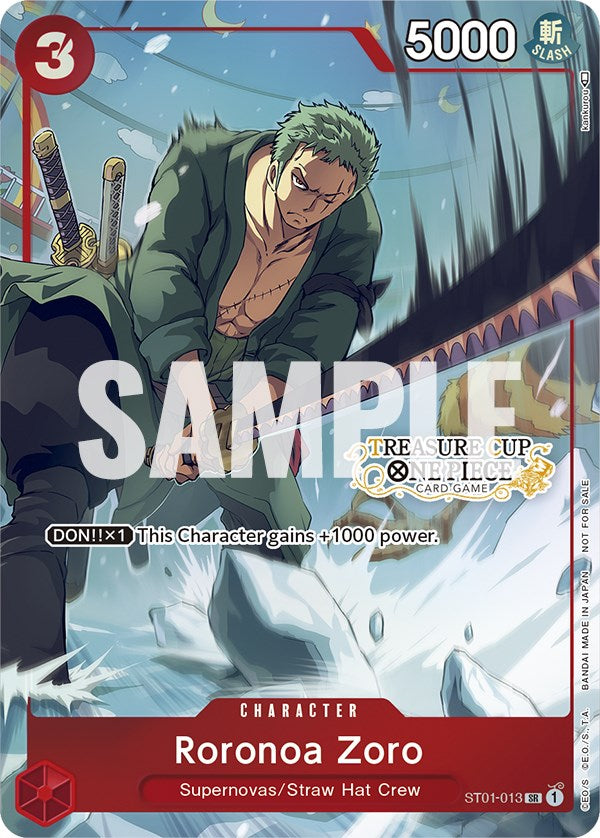 Image of Roronoa Zoro (Treasure Cup) [One Piece Promotion Cards]