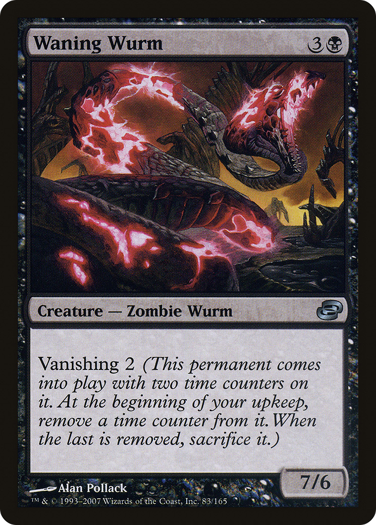 Image of Waning Wurm [Planar Chaos]